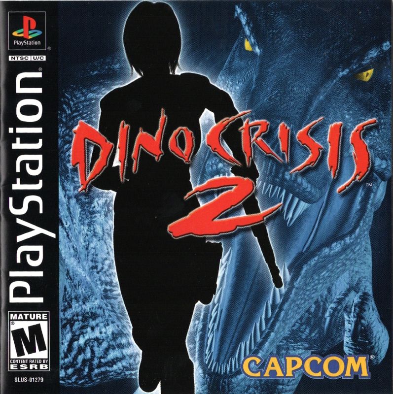 Dino Crisis 2 box art for Playstation